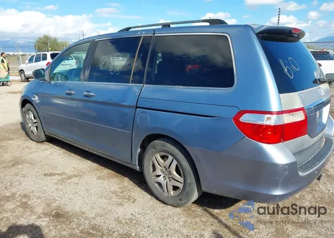 2005 Honda Odyssey Touring from USA, damaged, VIN 5FNRL38815B036962